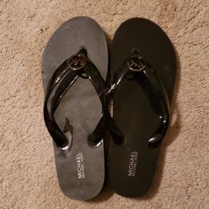 Black Flip flops